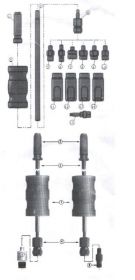 Vytahovák vstřikovačů-Diesel F05413 FALCON