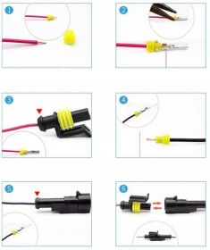 Sada konektorů Superseal - Sada konektorů Superseal 6PIN Votfal