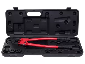 Krimpovací kleště na PEX trubky TH16 TH20 TH26, Kraft&Dele KD10636