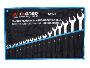 Očkoploché klíče 6-32mm, sada 17 ks, Tagred TA1201