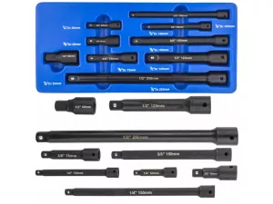  Sada rázových prodlužovacích nástavců 1/4" | 3/8" | 1/2" 