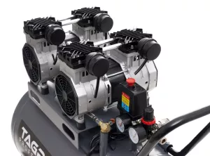 Bezolejový kompresor s odlučovačem Tagred TA3387,100l, 230V, 4 písty, 4000W | 10 BAR