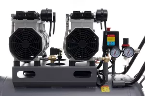 Bezolejový kompresor s odlučovačem Tagred TA3387,100l, 230V, 4 písty, 4000W | 10 BAR