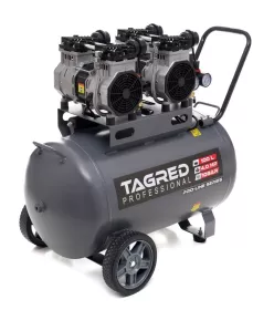 Bezolejový kompresor s odlučovačem Tagred TA3387,100l, 230V, 4 písty, 4000W | 10 BAR
