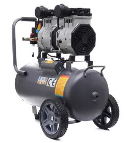 Bezolejový kompresor Tagred TA3383, 24l, 230V, 2 písty, 1100W