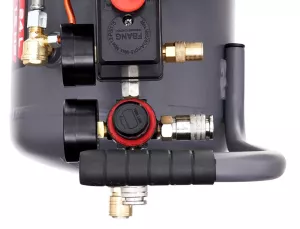 Bezolejový kompresor Tagred TA3383, 24l, 230V, 2 písty, 1100W