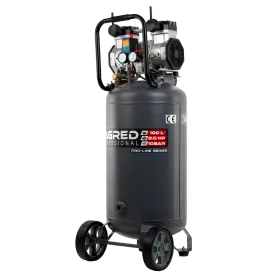 Bezolejový vertikální kompresor s odlučovačem Tagred TA3397 100l, 230V, 2 písty, 3000W | 10 BAR 