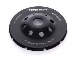 Diamantový brusný kotouč segmentový na beton, kámen, 125 mm, POWER-BLACK PB2007