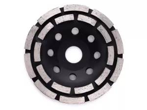 Diamantový brusný kotouč segmentový na beton, kámen, 125 mm, POWER-BLACK PB2007