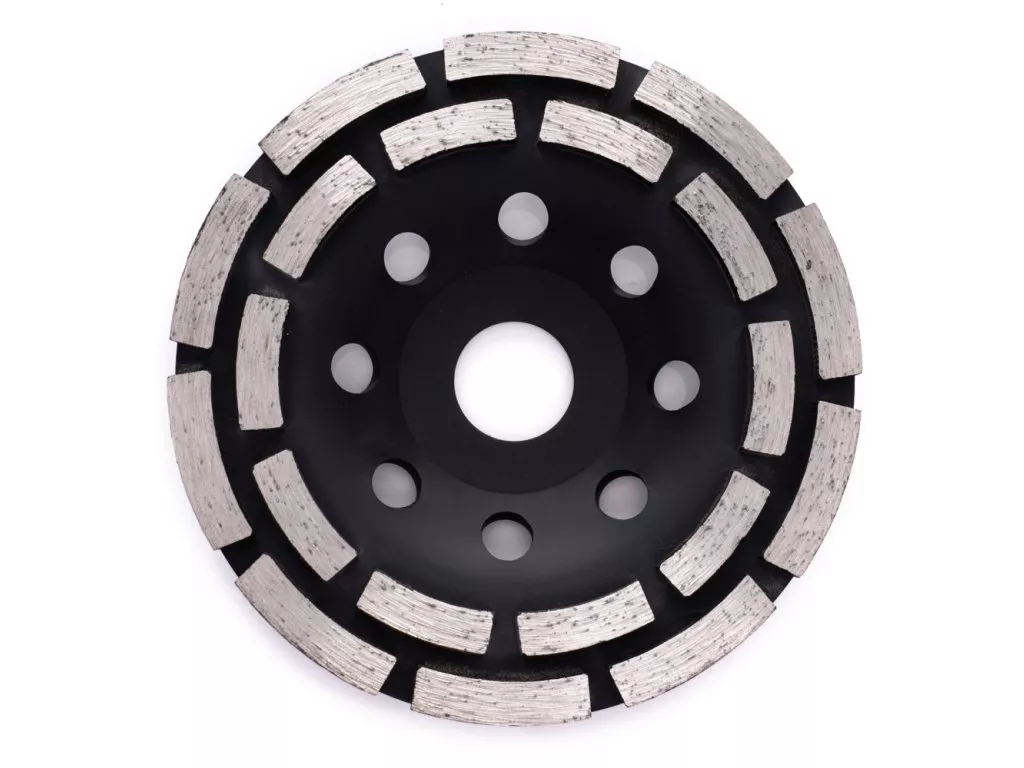 Diamantový brusný kotouč segmentový na beton, kámen, 125 mm, POWER-BLACK PB2007