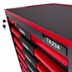 Dílenský vozík prázdný, 7 zásuvek TA234