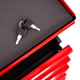 Dílenský vozík prázdný, 7 zásuvek TA234