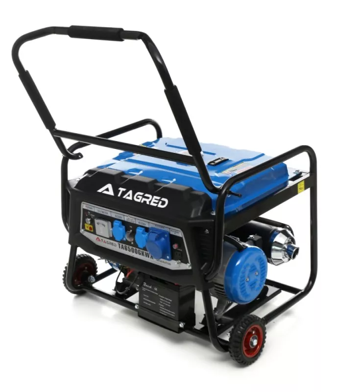 Generátor, elektrocentrála Tagred TA6500GKWX,6500W se startérem, AVR, 230V