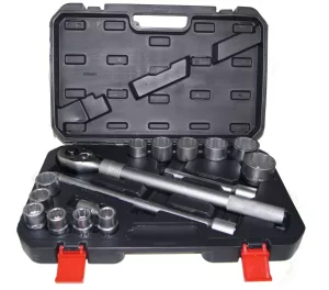 Gola sada 3/4" 16dílů telesko. ráčna, 12-ti hran