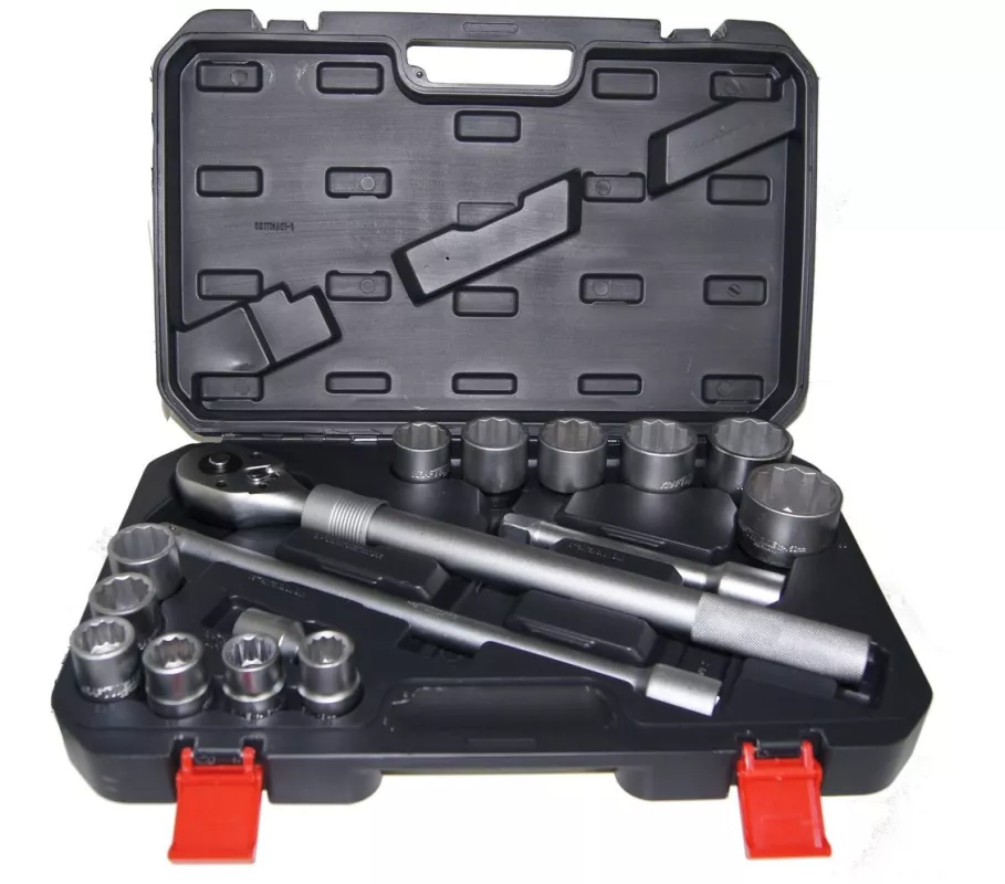 Gola sada 3/4" 16dílů telesko. ráčna, 12-ti hran Kraftwellw