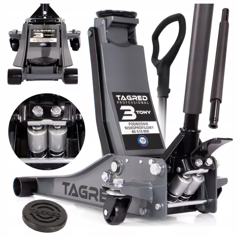 Hydraulický zvedák nízkoprofilový 3T Tagred