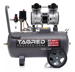 Kompresor dvoupístový bezolejový Tagred R2 10BAR 50L TA3384