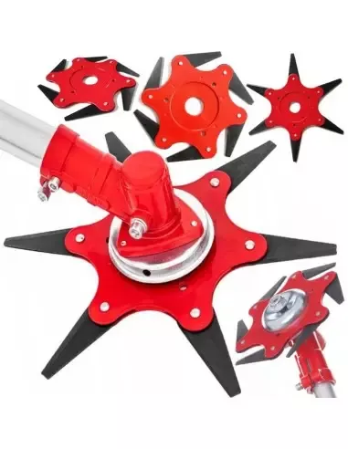 Kotouč křovinořezu, Tagred CZ0026, se 6 skládacími zuby, 25,4 mm