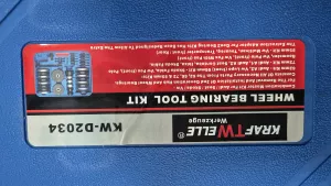 Přípravek pro stažení nábojů kol VW 72mm 85mm kw d2034