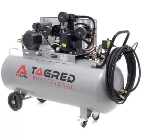 Olejový kompresor, 200l, třípístový, 4,1kW + separátor, Tagred TA326B