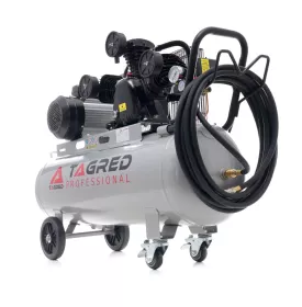 Olejový kompresor, 200l, třípístový, 4,1kW + separátor, Tagred TA326B