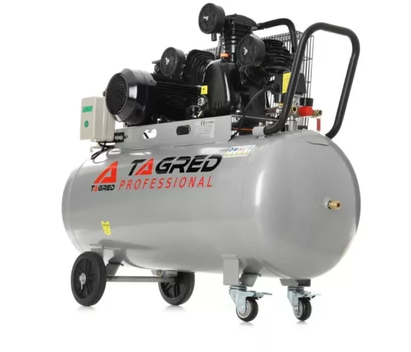 Olejový kompresor 200l, třípístový, 400V TAGRED TA309B