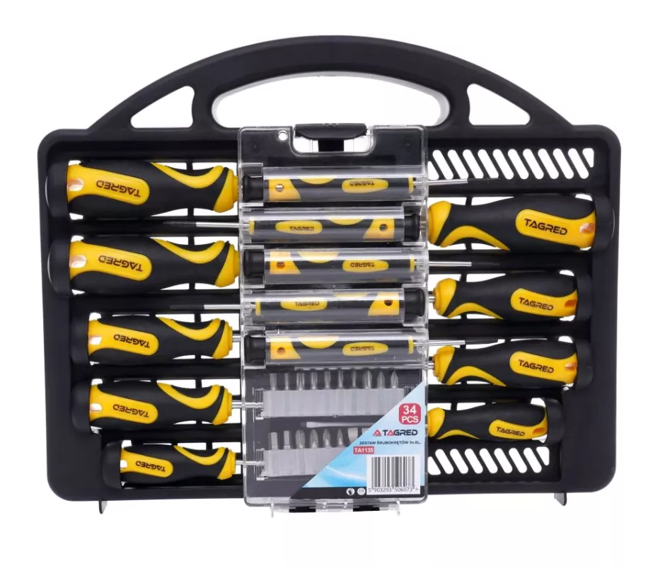 Šroubováky a bity, sada 34 ks, TA1135 Tagred
