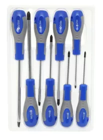 Šroubováky ploché i křížové s magnetickými koncovkami, sada 8 ks, TA1101 Tagred