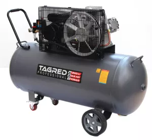 Bezolejový kompresor Tagred TA3395 s odlučovačem 200l, 230V, 3 písty, 3500W | 10 BAR