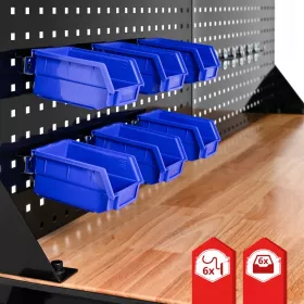 TAGRED TA197, 2v1 Dílenský vozík a sestava – regál a skříňka do dílny a garáže