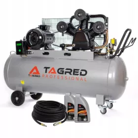 TAGRED Vysoce výkonný olejový kompresor 300L, 3 písty, 400V TA330