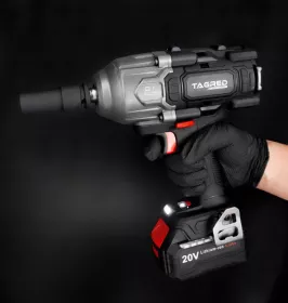 Bezuhlíkový akumulátorový rázový utahovák 1/2" | 2x 20V 4Ah 1898Nm TAGRED TA8000,