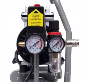 Bezolejový dvoupístový kompresor, 6l kompresor TAGRED TA302 550W R2 Bezolejový dvoupístový kompresor, 6l kompresor TAGRED TA302 550W R2