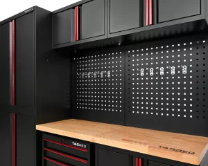 DÍLENSKÁ NÁBYTKOVÁ SESTAVA Tagred TA1902 196,5 cm s LED osvětlením DÍLENSKÁ NÁBYTKOVÁ SESTAVA Tagred TA1902 196,5 cm s LED osvětlením