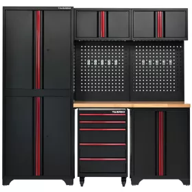 DÍLENSKÁ NÁBYTKOVÁ SESTAVA Tagred TA1902 196,5 cm s LED osvětlením DÍLENSKÁ NÁBYTKOVÁ SESTAVA Tagred TA1902 196,5 cm s LED osvětlením