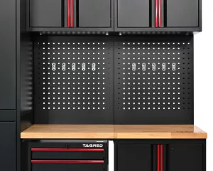 DÍLENSKÁ NÁBYTKOVÁ SESTAVA Tagred TA1902 196,5 cm s LED osvětlením DÍLENSKÁ NÁBYTKOVÁ SESTAVA Tagred TA1902 196,5 cm s LED osvětlením