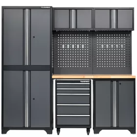 DÍLENSKÁ NÁBYTKOVÁ SESTAVA Tagred TA1925 196,5cm s LED osvětlením