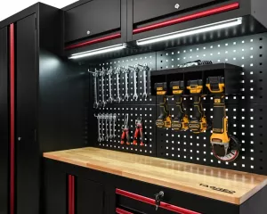 DÍLENSKÁ NÁBYTKOVÁ SESTAVA Tagred TA193C 200cm s LED osvětlením