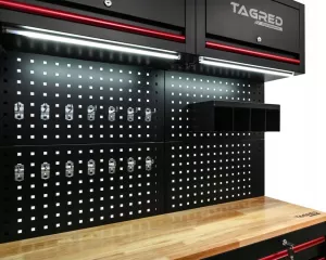 DÍLENSKÁ NÁBYTKOVÁ SESTAVA Tagred TA193C 200cm s LED osvětlením
