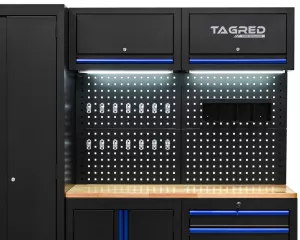 DÍLENSKÁ NÁBYTKOVÁ SESTAVA Tagred TA194C 200cm s LED osvětlením