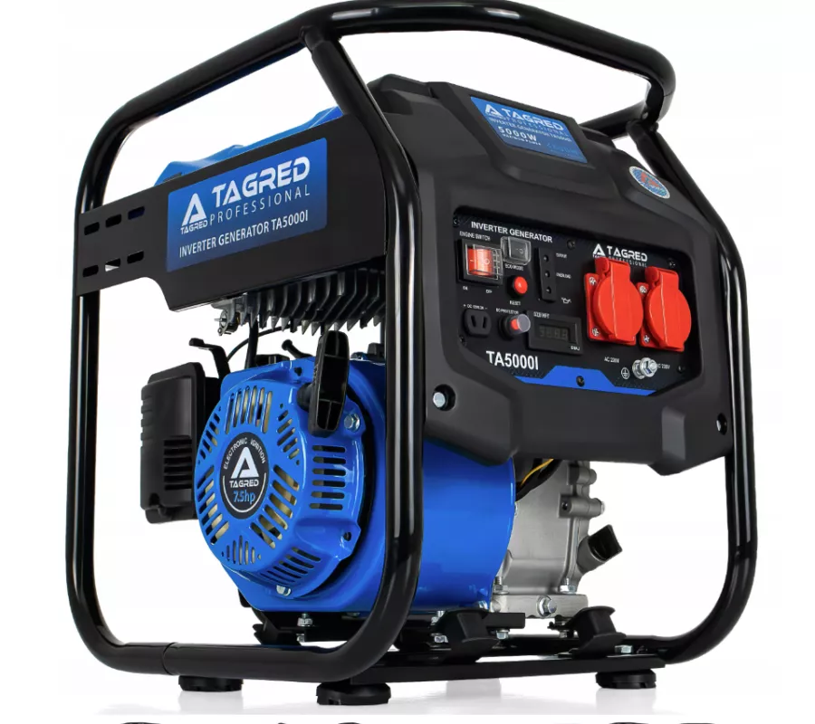 Invertorová elektrocentrála jednofázová 5000W /230V TA5000I Tagred