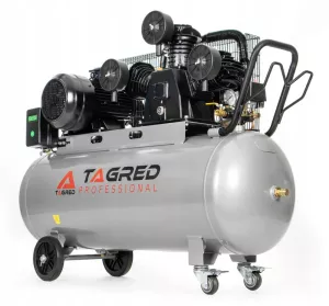 Olejový kompresor 200L HEAVY DUTY | 3 písty, 400V, 10 bar, 1500 l/min Tagred TA329